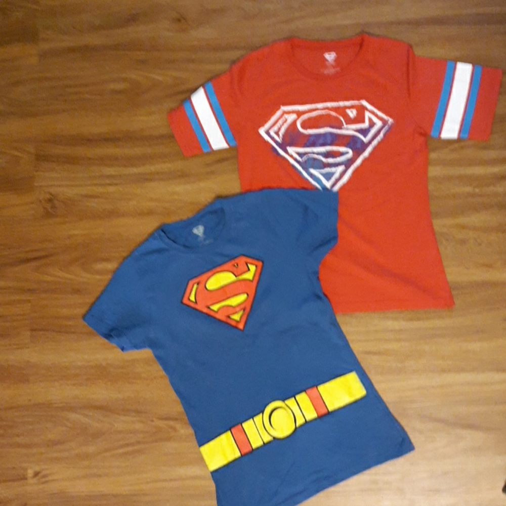 Supergirl/superman tshirts